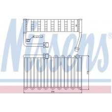 92000 NISSENS Испаритель, кондиционер