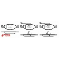 1170806 METZGER Комплект тормозных колодок, дисковый тормоз
