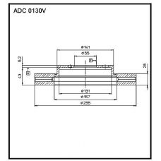 ADC 0130V Allied Nippon Гидравлические цилиндры