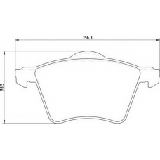 363700201179 MAGNETI MARELLI Комплект тормозных колодок, дисковый тормоз