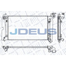 RA0280090 JDEUS Радиатор, охлаждение двигателя