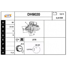 DH9020 SNRA Стартер