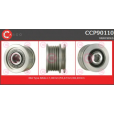 CCP90110 CASCO Ременный шкив, генератор