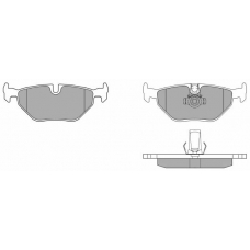 FBP-0733-01 FREMAX Комплект тормозных колодок, дисковый тормоз