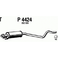 P4424 FENNO Средний глушитель выхлопных газов