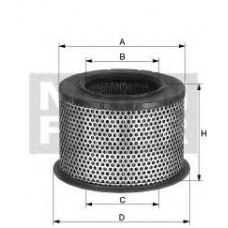 C 1589/1 MANN-FILTER Фильтр воздушный