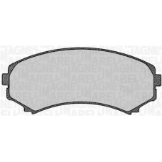 363916060342 MAGNETI MARELLI Комплект тормозных колодок, дисковый тормоз