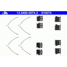 13.0460-0074.2 ATE Комплектующие, колодки дискового тормоза