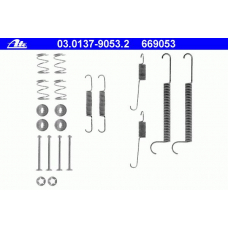 03.0137-9053.2 ATE Комплектующие, тормозная колодка