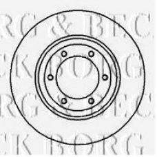 BBD4030 BORG & BECK Тормозной диск