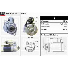 DRS3713 DELCO REMY Стартер