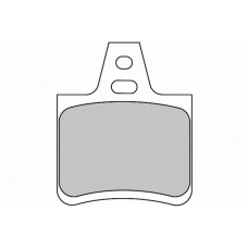 FD6741A NECTO Комплект тормозных колодок, дисковый тормоз