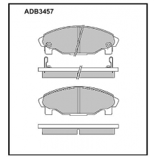 ADB3457 Allied Nippon Тормозные колодки