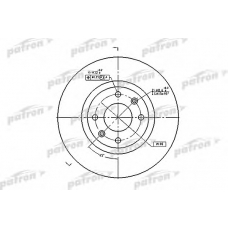 PBD4183 PATRON Тормозной диск