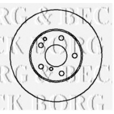 BBD5879S BORG & BECK Тормозной диск