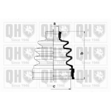 QJB314 QUINTON HAZELL Комплект пылника, приводной вал