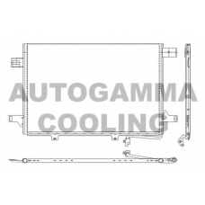 107113 AUTOGAMMA Конденсатор, кондиционер