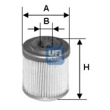 25.553.00 UFI Масляный фильтр