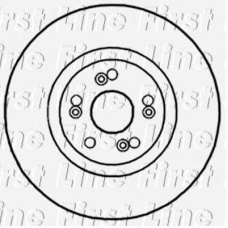 FBD1877 FIRST LINE Тормозной диск