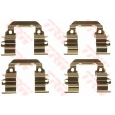 PFK619 TRW Комплектующие, колодки дискового тормоза