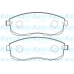 BP-6602 KAVO PARTS Комплект тормозных колодок, дисковый тормоз