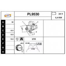 PL9530 SNRA Стартер