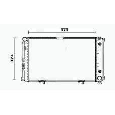 RM0758 EQUAL QUALITY Радиатор, охлаждение двигателя