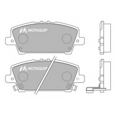 LVXL1295 MOTAQUIP Комплект тормозных колодок, дисковый тормоз