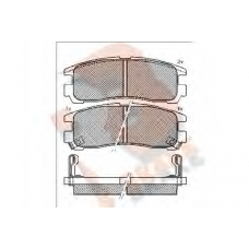 RB1192 R BRAKE Комплект тормозных колодок, дисковый тормоз