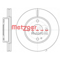 6056.10 METZGER Тормозной диск