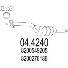 04.4240 MTS Катализатор