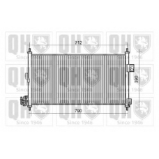 QCN539 QUINTON HAZELL Конденсатор, кондиционер