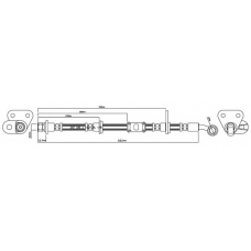 VBH862 MOTAQUIP Тормозной шланг