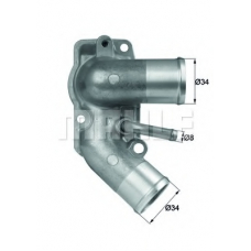 TI 49 92D MAHLE Термостат, охлаждающая жидкость