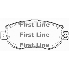 FBP1580 FIRST LINE Комплект тормозных колодок, дисковый тормоз