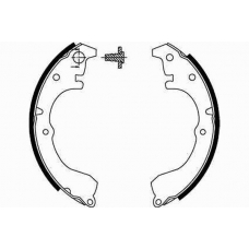 5182879 GIRLING Комплект тормозных колодок