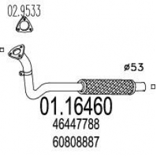 01.16460 MTS Труба выхлопного газа
