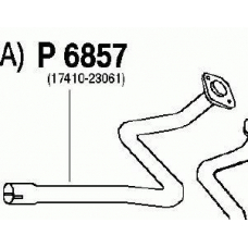 P6857 FENNO Труба выхлопного газа