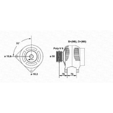 943355006010 MAGNETI MARELLI Генератор