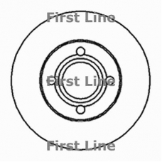 FBD110 FIRST LINE Тормозной диск