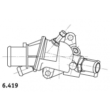 6.419.83 BEHR Термостат, охлаждающая жидкость