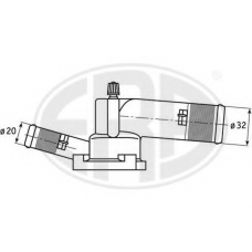 350053 ERA Термостат, охлаждающая жидкость