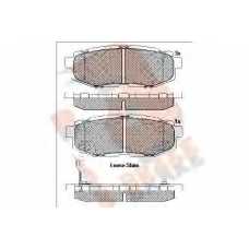 RB2088 R BRAKE Комплект тормозных колодок, дисковый тормоз