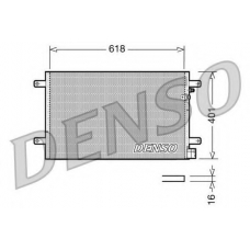 DCN02006 DENSO Конденсатор, кондиционер