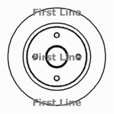 FBD013 FIRST LINE Тормозной диск