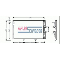 3200651 KUHLER SCHNEIDER Конденсатор, кондиционер