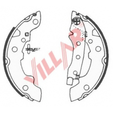 629.0586 VILLAR Комплект тормозных колодок