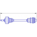 12336 SERCORE Приводной вал