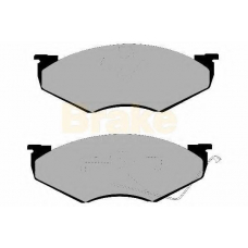 PA1199 BRAKE ENGINEERING Комплект тормозных колодок, дисковый тормоз