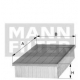 C 3485/1<br />MANN-FILTER